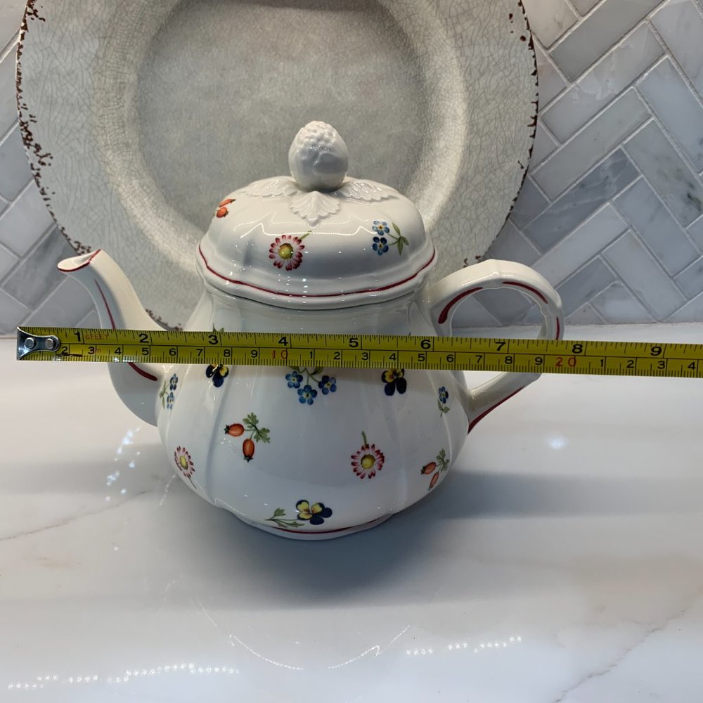 Villeroy & Boch Luxembourg Petite Fleur Tea Pot -Discontinued piece- - Picture 6 of 6